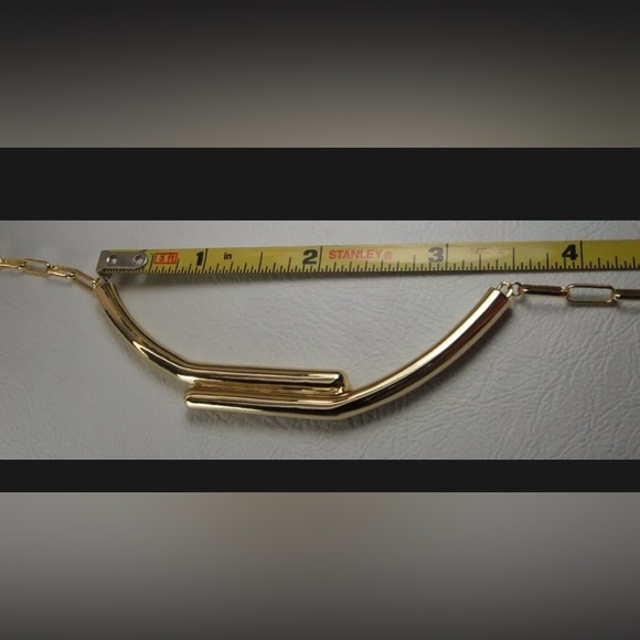 Uncommon James Necklace thin paperclip gold layered necklace - Picture 4 of 8